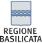 Logo della Regione Basilicata con onde blu su sfondo bianco.